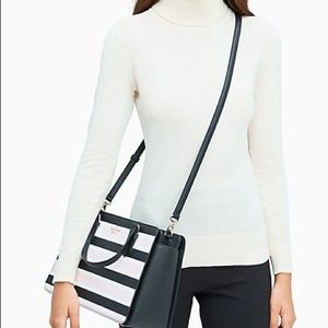 Kate Spade Laurel Way celebration stripe NWT bag